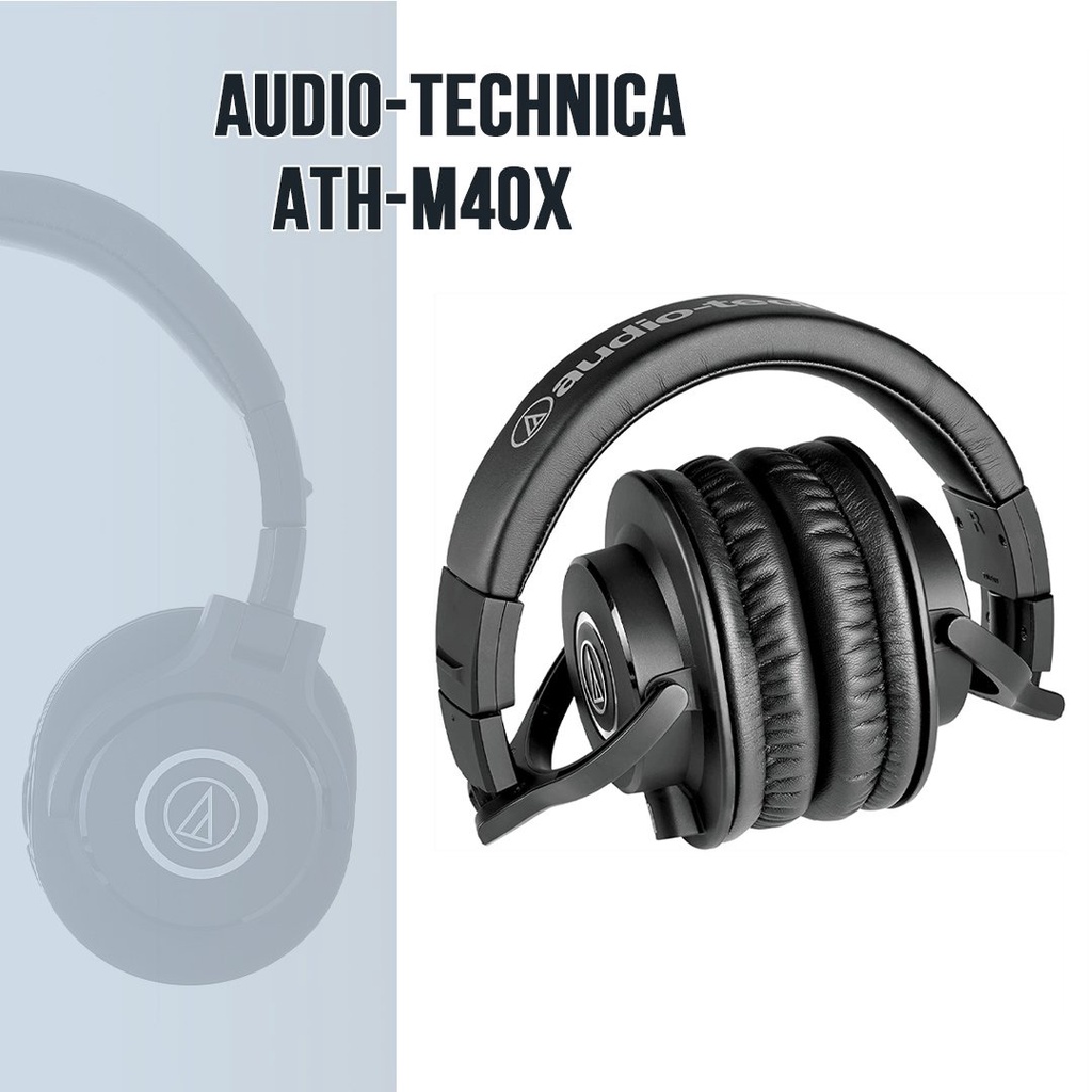 Tai nghe kiểm âm Audio Technica ATH-M40x - Headphone Studio