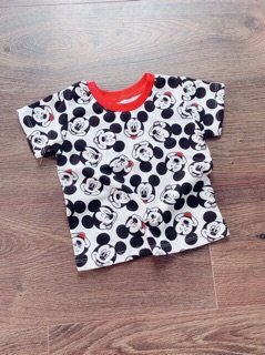 Áo phông mickey xuất dư 1-5y