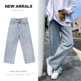 Quần Jeans ống rộng thời trang năng động cho nam
