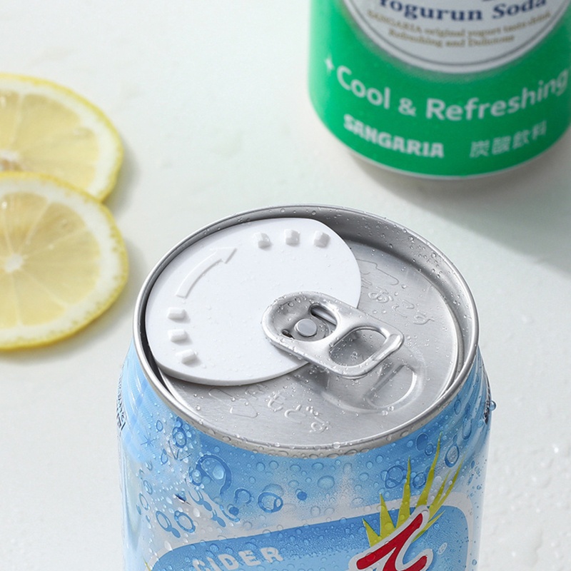 Bộ 5 Nắp Đậy Lon Bia Bằng Nhựa Siêu Bền Tiện Dụng Cho Gia Đình