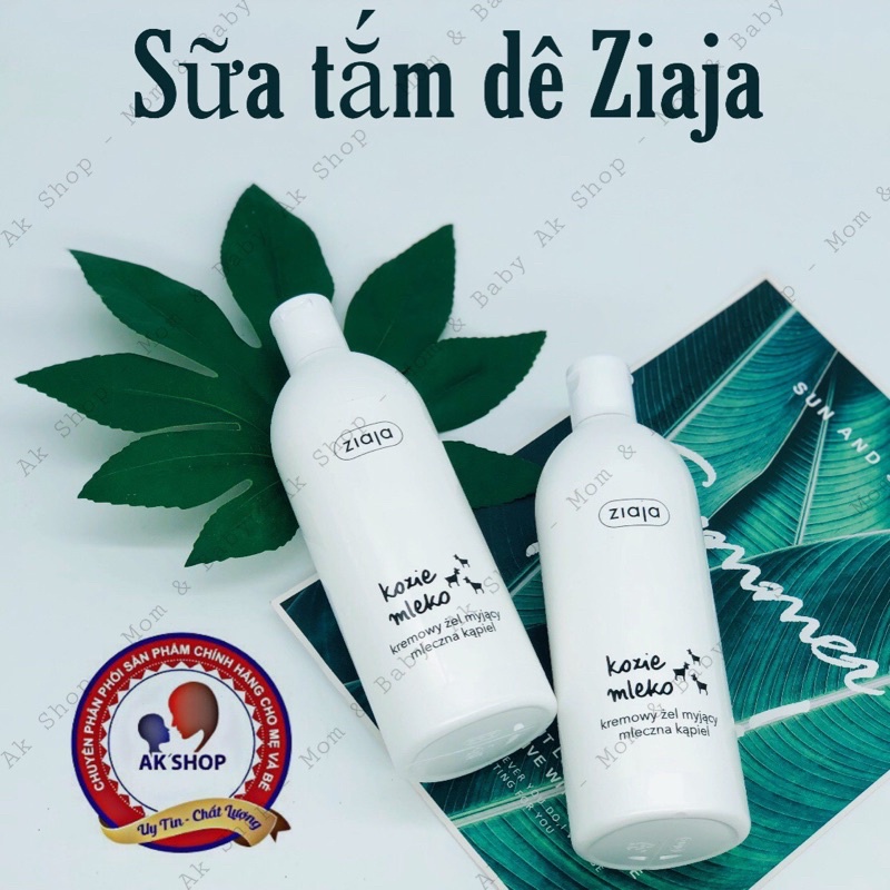 Sữa tắm dê ziaja ziaja hàng châu âu 500ml