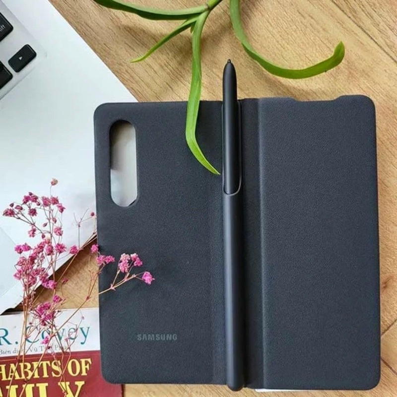 Bao da Samsung Galaxy Z Fold 3 Flip Cover S Pen ( EF-FF92P )- Hàng chính hãng