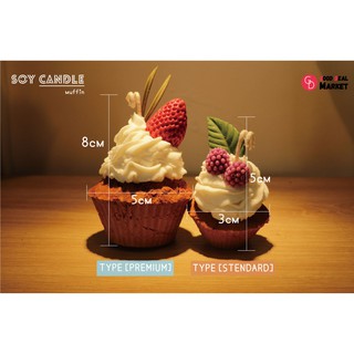 [Soy Candle] Nến Thơm Handmade Muffin