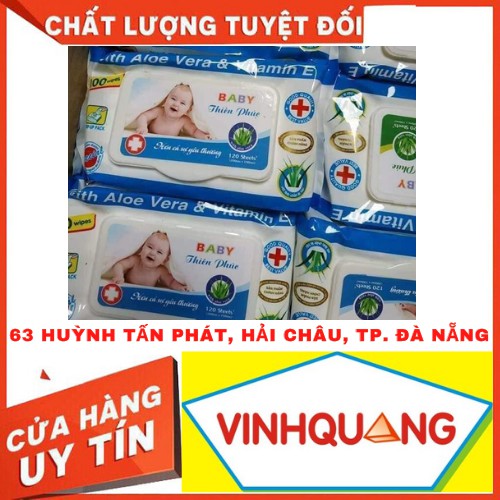 Khăn ướt Baby Thiên Phúc 100 tờ cho trẻ em và người lớn