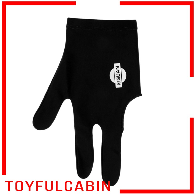 Găng Tay Chơi Bida Ba Ngón Trái / Phải Chất Liệu Spandex Mềm Mại