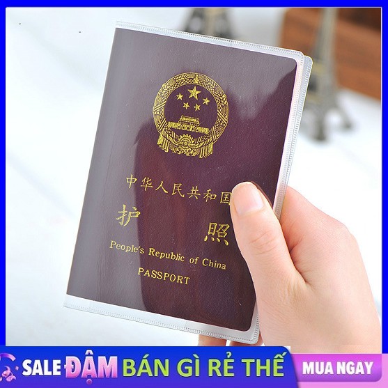 Vỏ Bọc Hộ Chiếu - Bao Đựng Passport Chống Hư Hại Thấm Nước