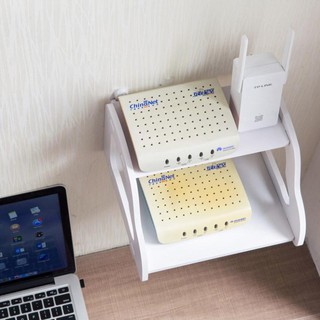 [ Giá Hấp Dẫn ] Kệ modem wifi 2 tầng