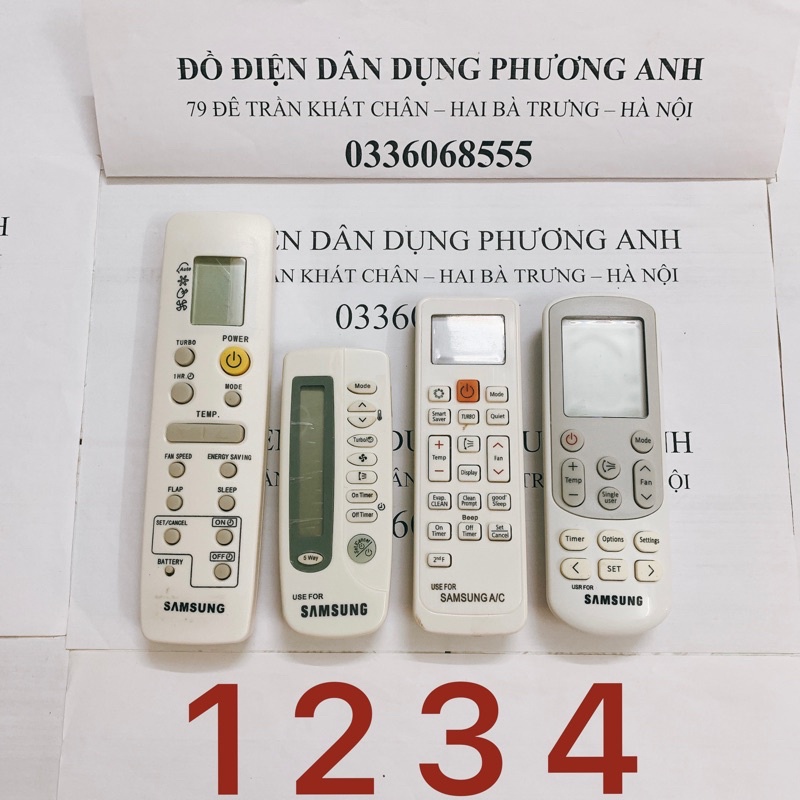 ĐIỀU KHIỂN ĐIỀU HÒA SAMSUNG 2 CHIỀU
