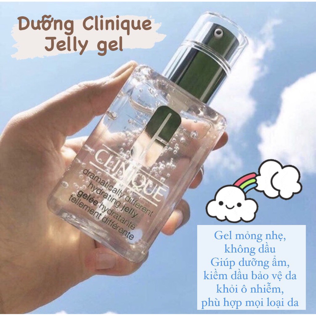 Kem dưỡng ẩm Clinique moisture surge 125ml gồm 3 tone fulbox chính hãng HALOMI