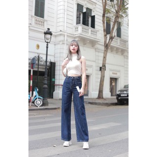 Quần bò ống xuông nữ ct jeans