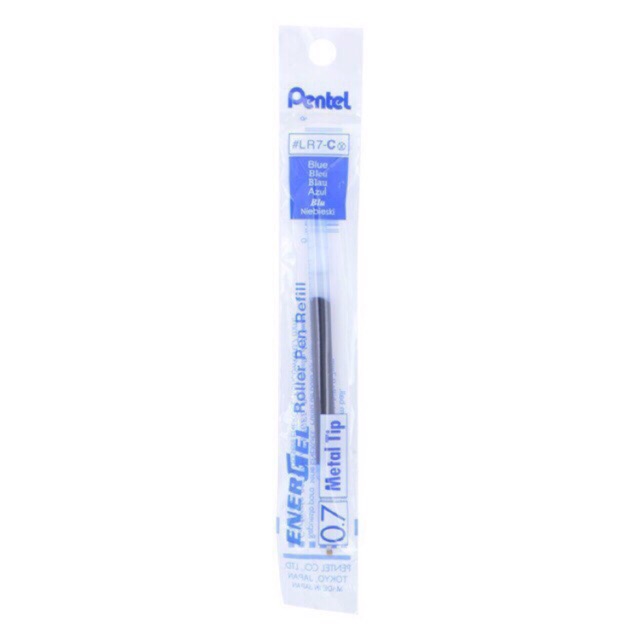 Ruột bút ký cao cấp Pentel màu xanh 0,5mm/0,7mm/1,0mm dùng cho văn phòng