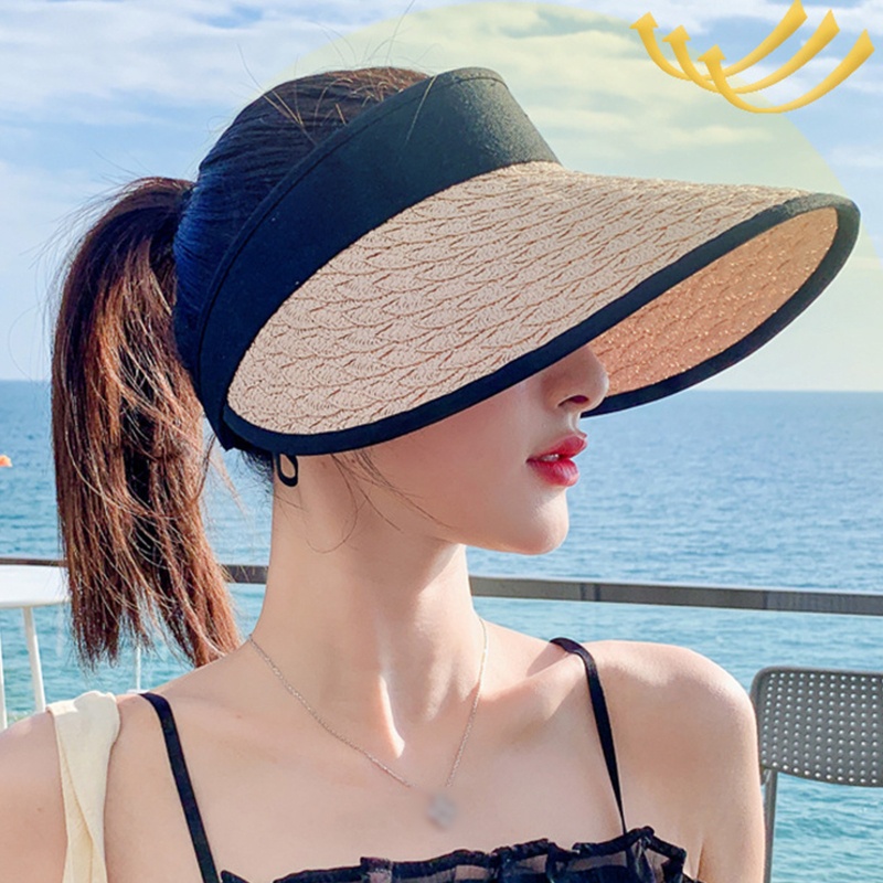 Nón Cói Rộng Vành Hở Chóp Thời Trang Dễ Phối Đồ Cho Nữ