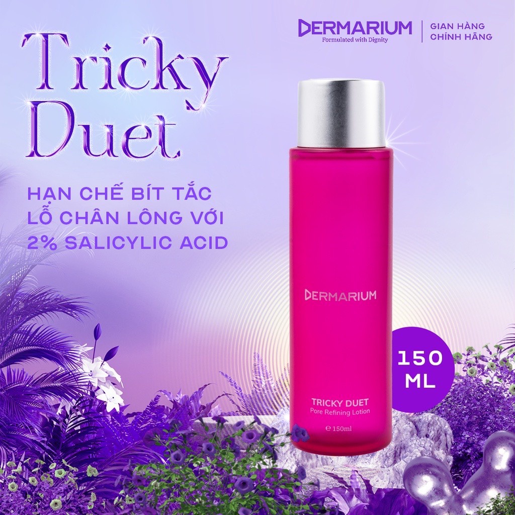 Dermarium - Tricky Duet - Toner BHA dành cho da dầu 150ML - Tiệm Cô Chi PY