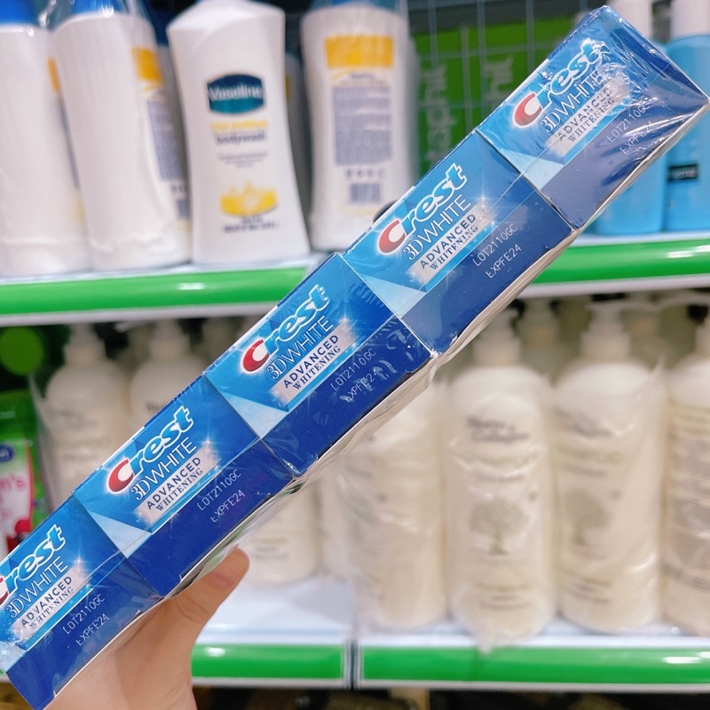 KEM ĐÁNH RĂNG CREST 3D WHITE CỦA MỸ 147g