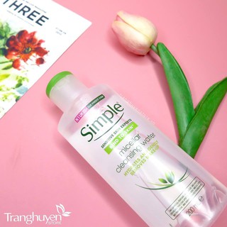 Nước tẩy trang Simple Cleansing Micellar Water