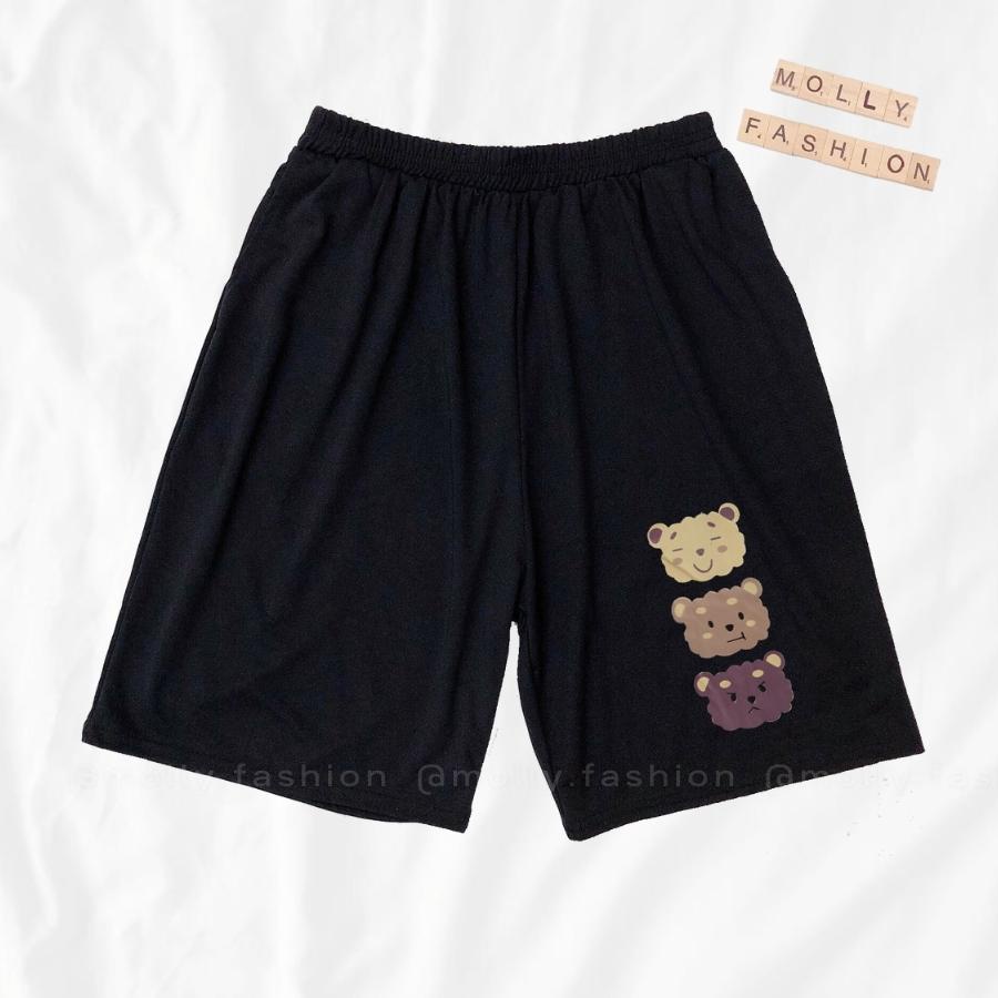 Quần Short lửng Cartoon Unisex ❤️ QUẦN ĐÙI HOẠT HÌNH NHIỀU MẪU 1 nam nữ Freesize Molly Fashion