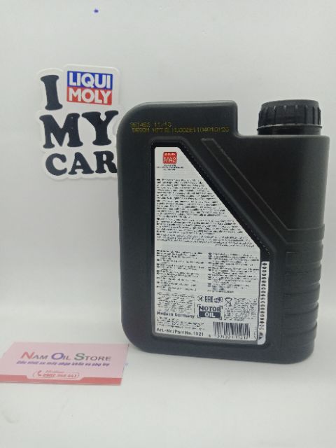 Nhớt cao cấp cho xe số Liqui Moly Street 10w-40.