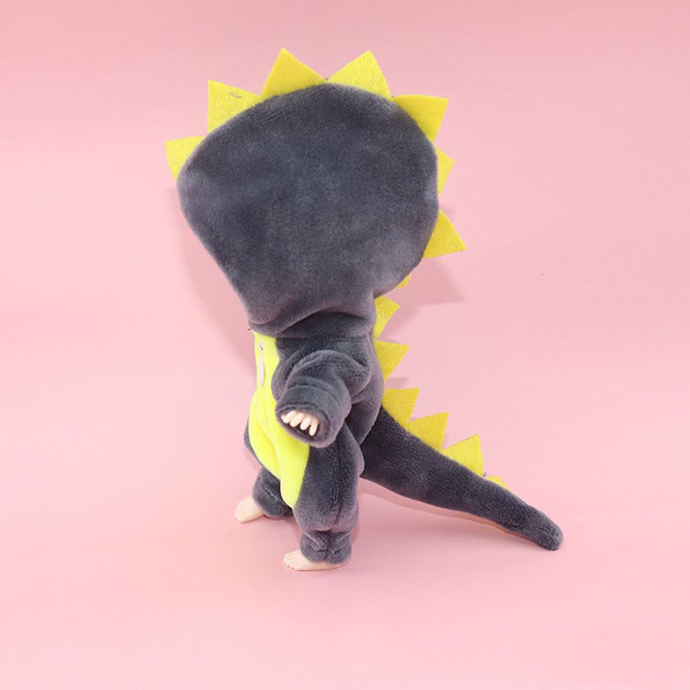 Bộ đồ hình khủng long hoạt hình cho búp bê Ob11 1/12 BJD DIY