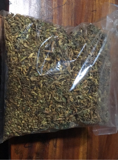 100g hoa đu đủ đực khô (đã sao vàng hạ thổ)