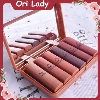 Set 6 thỏi son lì HengFang lên màu đẹp