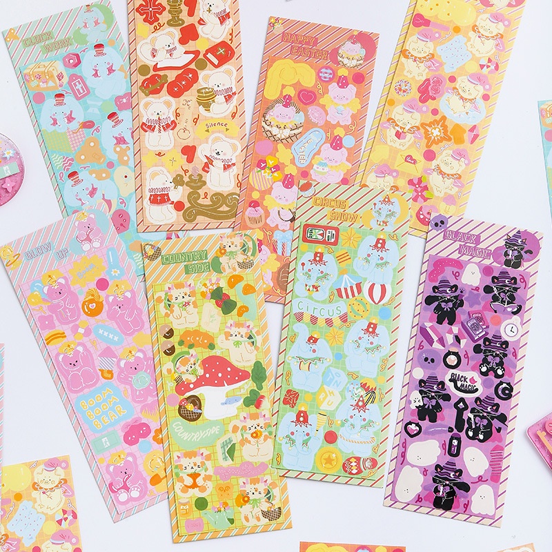 Sticker INFEEL.ME dán trang trí gooka phong cách độc đáo sáng tạo