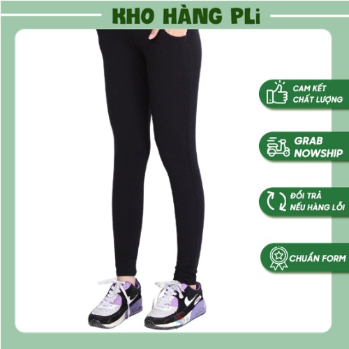 Quần legging nữ 💖HÀNG LOẠI 1💖 Legging 2 túi cao cấp, chất thun dẻo co giãn 4 chiều