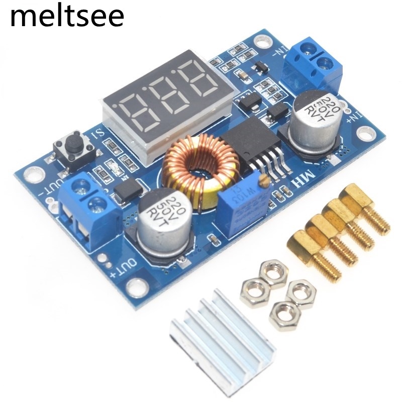 Mô đun hạ áp 5A 75W XL4015 từ 4.0-38V xuống 1.25V-36V