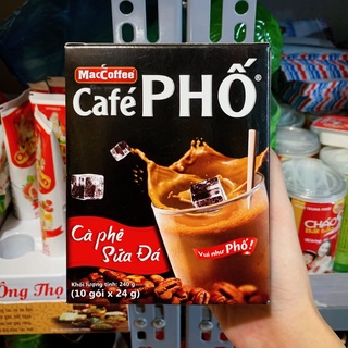 Cà Phê Phố (Cà Phê Sữa Đá) Hộp 240g (10 Gói x 24g)