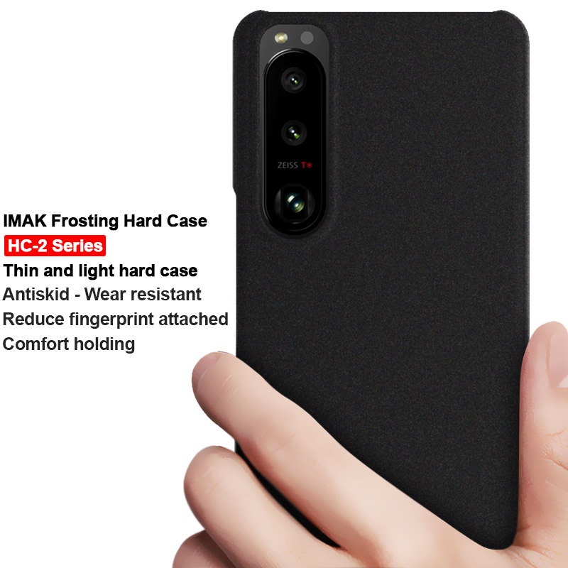 Ốp Điện Thoại Nhựa PC Cứng Siêu Mỏng Bề Mặt Nhám Cho Sony Xperia 5 III Xperia5 3