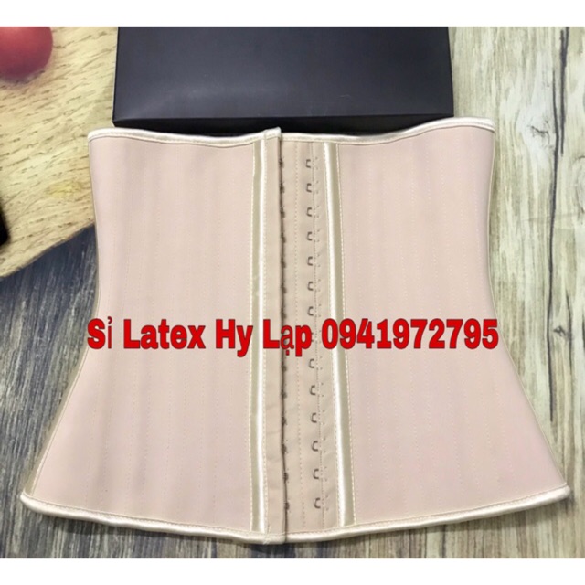 ĐAI LATEX 25 XƯƠNG CHUẨN HI LẠP CAO SU HẠT SIÊU ĐÀN HỒI 26CM ( TẶNG KEM TAN MỠ+THƯỚC DÂY)