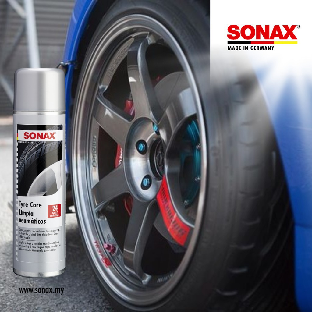 SONAX - Bọt Làm Bóng Và Bảo Vệ Vỏ (Lốp) Xe (Sonax Tyre Care 400ml) [Hàng Đức Chính Hãng]
