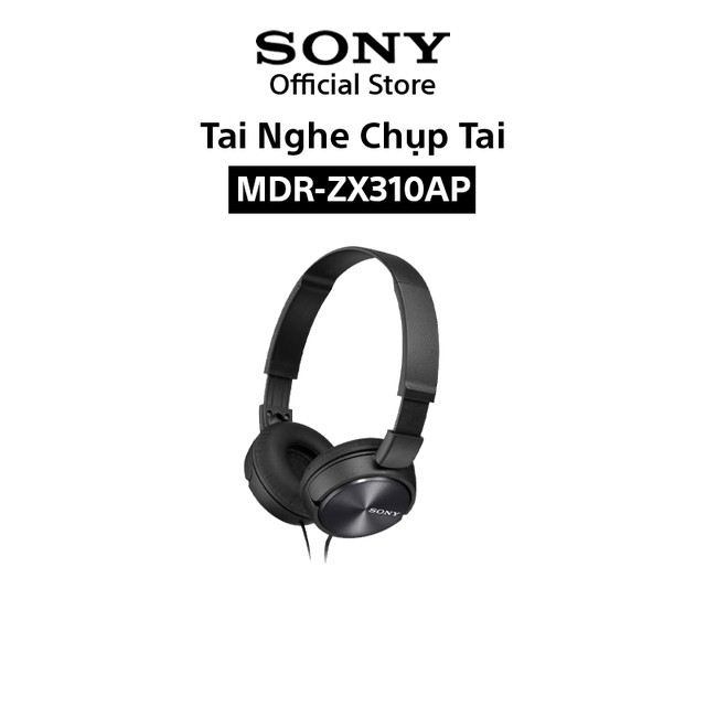 Tai nghe chụp tai Sony MDR ZX310AP - Hãng Chính Hãng