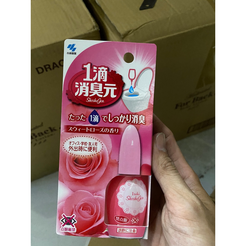 Tinh dầu nhỏ bồn cầu ShoshuGen Nhật Bản