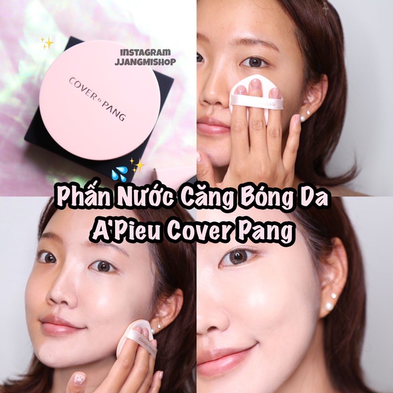 Phấn Nước Căng Bóng A'Pieu Cover Pang Glow Cushion SPF45 PA++