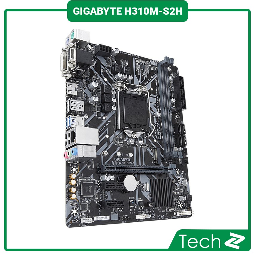 Mainboard GIGABYTE H310M S2H (Intel H310, Socket 1151, m-ATX, 2 khe RAM DDR4)