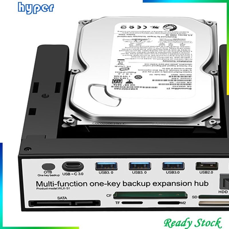 Hard Drive Enclosure Storage for 2.5 or 3.5 inch HDD Computer Optical Drive