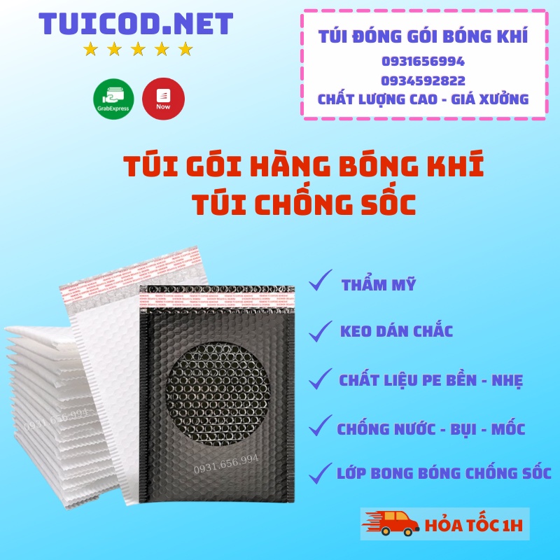 Túi Gói Hàng Chống Sốc, Túi Đóng Gói Bóng Khí Chống Nước Giá Xưởng - Tuicod.net