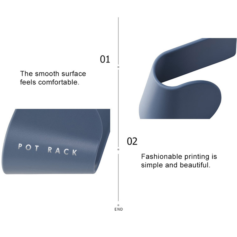 Giá gắn tường dùng để đỡ nắp nồi tiện dụng sáng tạo cho nhà bếp