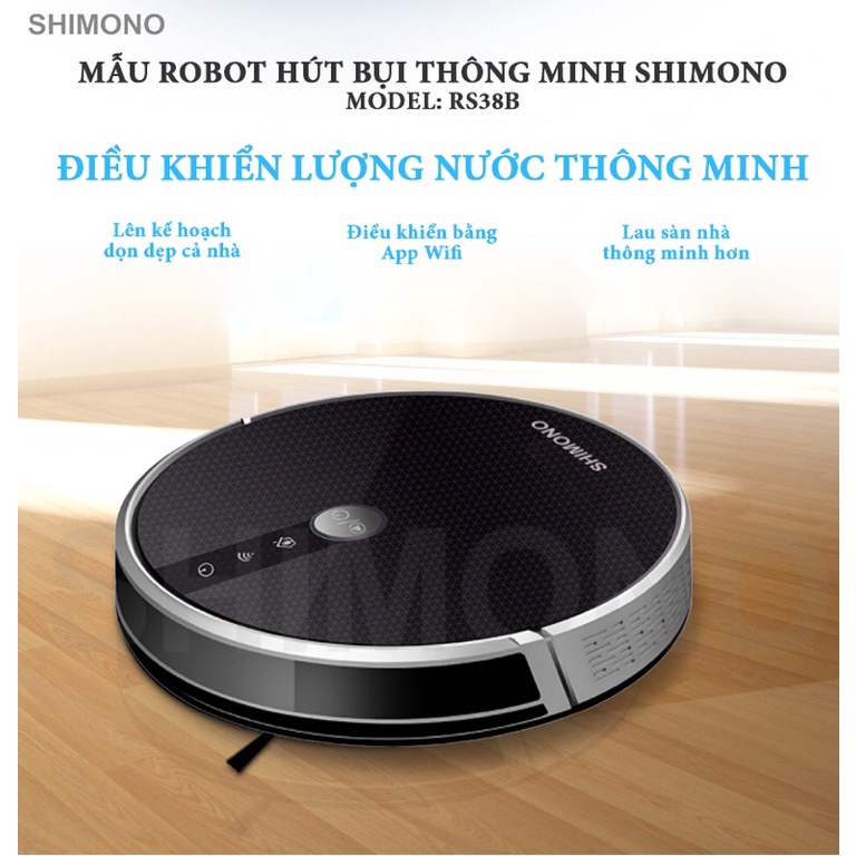 Khăn lau robot hút bụi-lau nhà SHIMONO RS38B