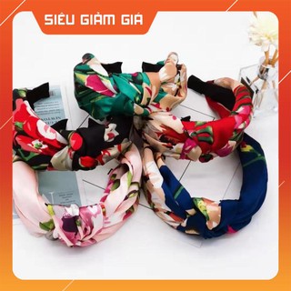 Phụ kiện tóc cài tóc băng đô nữ thời trang Hàn Quốc thắt nút hoa dễ thương năng động Kensir