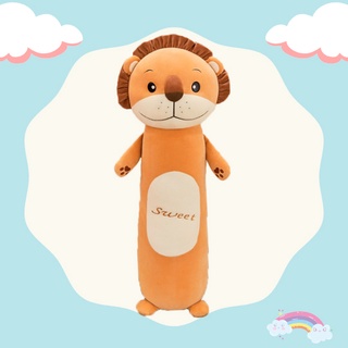 [CHUYÊN SỈ GIÁ SỐC] Gối Ôm Sư Tử Dài 70cm - 1M Siêu Mềm Cho Em Bé [ DIABRAND ]