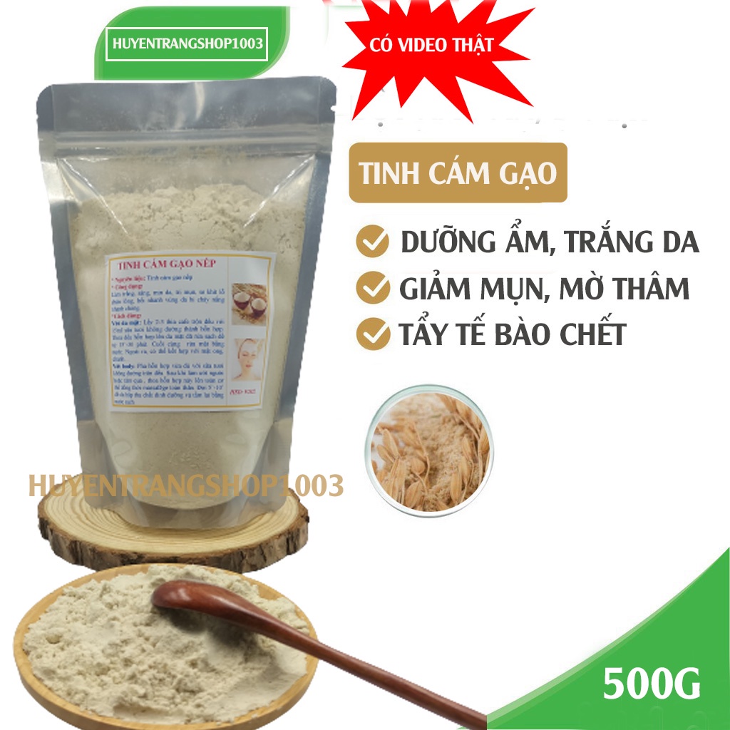 Mã GROXUAN1 giảm 8% đơn 150K 500g cám gạo nếp có đăng kí kinh doanh và