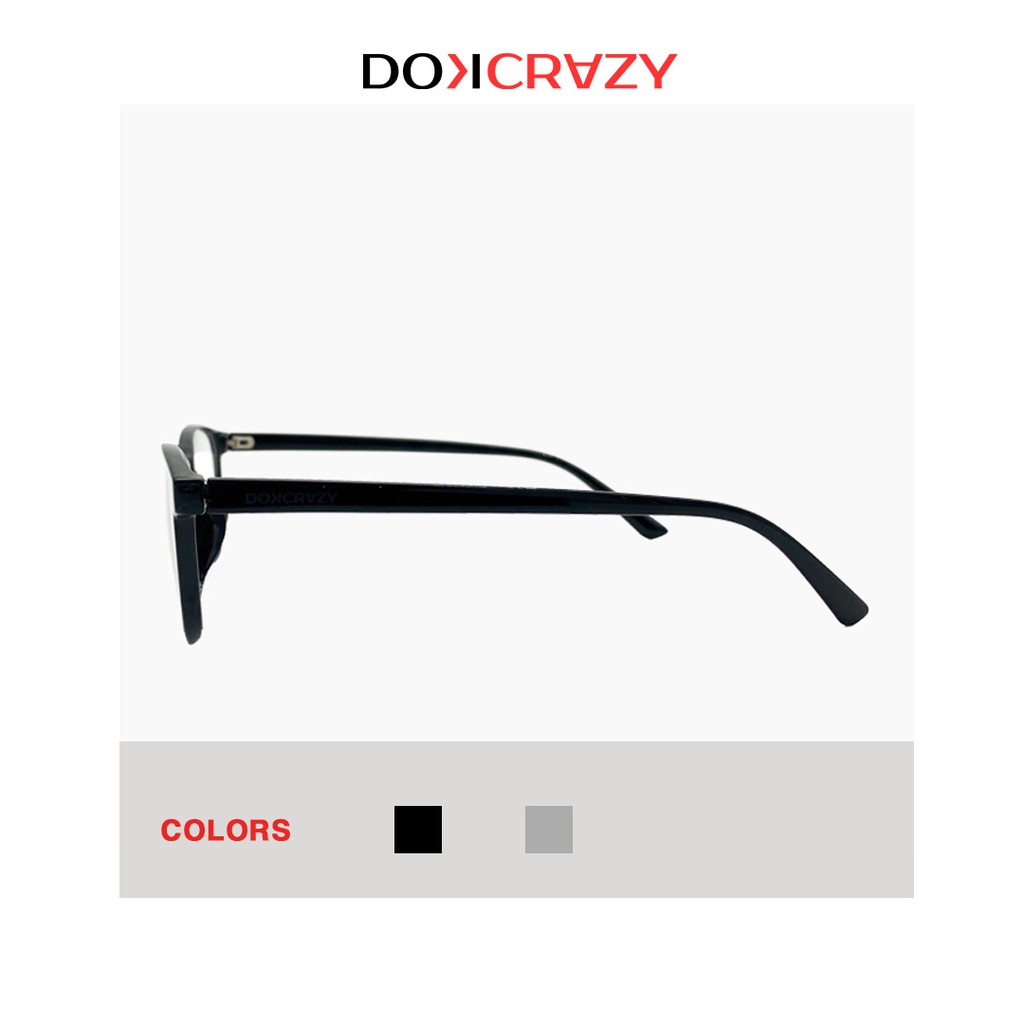 Gọng kính cận cao cấp oval classic IXORA DOKCRAZY mắt nhựa dẻo siêu nhẹ thời trang nam nữ phong cách Hàn Quốc | BigBuy360 - bigbuy360.vn