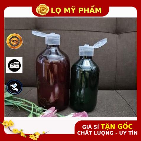 Chai Chiết Mĩ Phẩm ❤ GIÁ TỐT NHẤT ❤ Chai nhựa pet Nắp bật 300ml,500ml chiết mỹ phẩm , phụ kiện du lịch