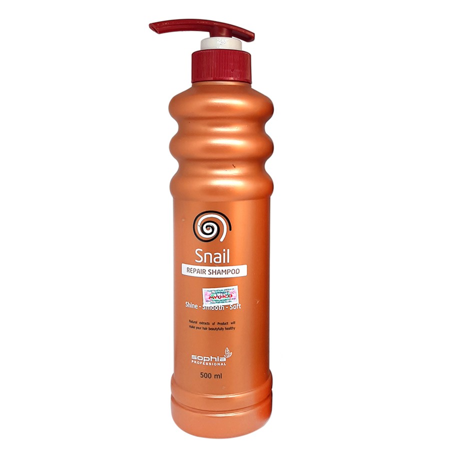 Dầu Gội/ Xả Ốc Sên Giúp Tóc Thơm và Mềm Mượt Snail Sophia 500ml - Cải thiện tóc hiệu quả