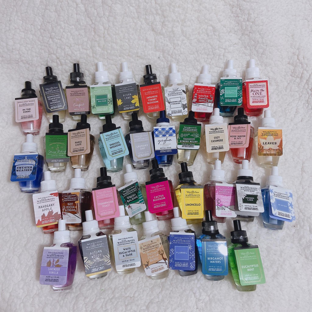 Tinh Dầu Thơm Xông Phòng Bath & Body Works Wallflowers Home Fragrance Refill