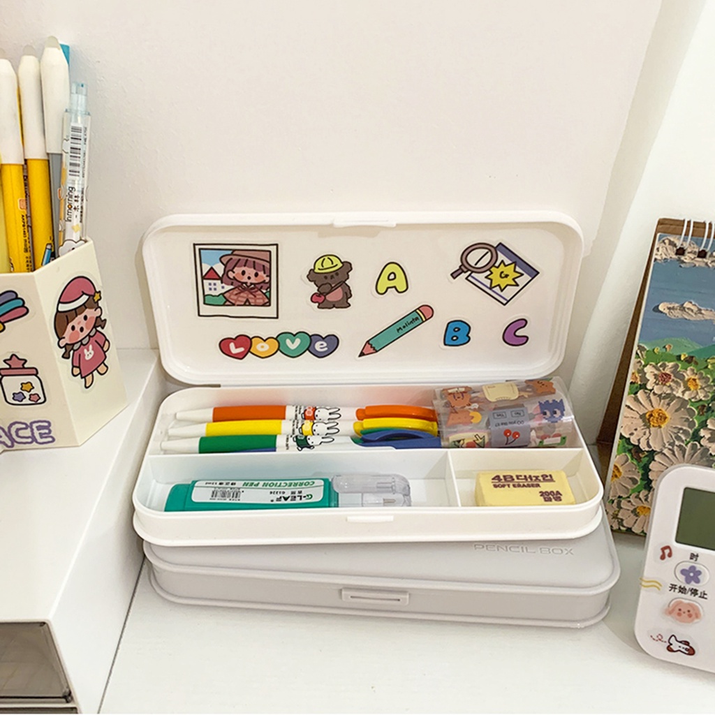 Hộp Đựng Bút Đa Năng Sức Chứa Lớn Dành Cho Học Sinh