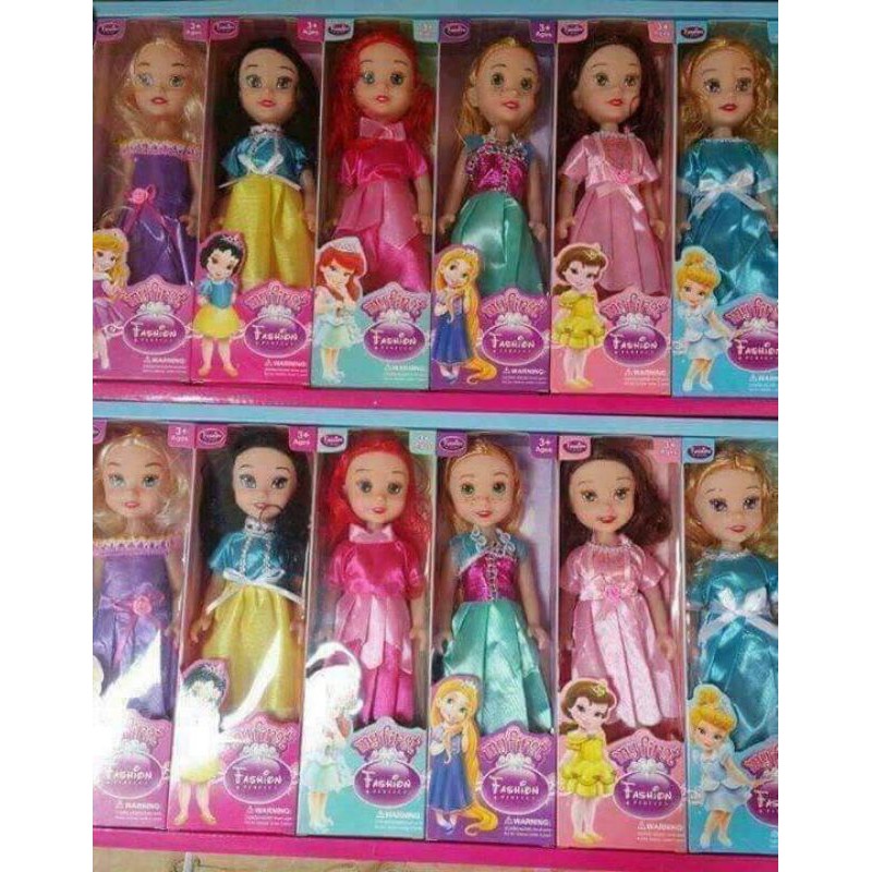 Bộ 6 búp bê công chúa Barbie