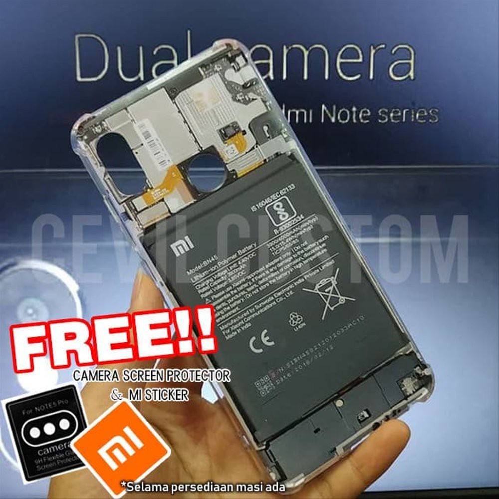Ốp Lưng In Hình Máy Ảnh Độc Đáo Cho Xiaomi Redmi Note 5 Pro