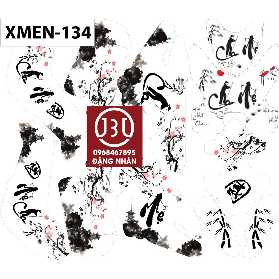 TEM TRÙM XE ĐIỆN XMEN 134